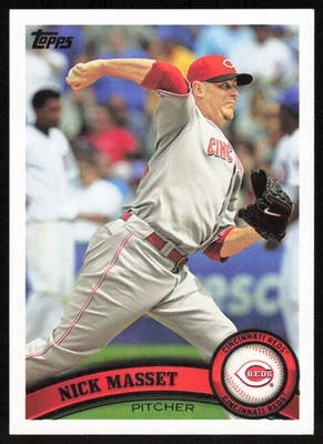 2011 Topps Update #US61 Nick Masset - Image 1 of 2