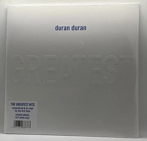DURAN DURAN Greatest 2025 Limited Edition Double White Vinyl 🇬🇧UK Import🆕☑️ - Picture 1 of 11