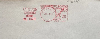 US 1962 Nurse Thematic Meter Cover(B4) +Lakeland Nursing Home +We Care +PB476120 - Image 1 of 3
