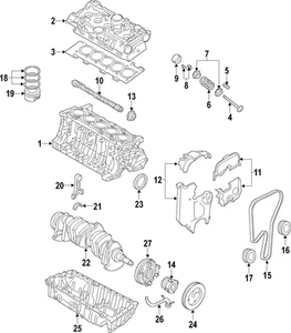 Genuine Volvo Engine Timing Camshaft Sprocket 30646225 - Bild 1 von 1