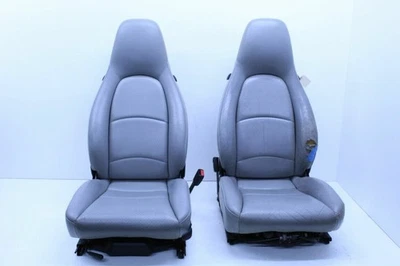 1995-1998 Porsche 911 993 Front Seats Right Left Pair Power NOTE OEM Used - Image 1 of 4