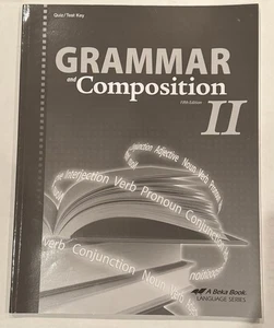ABeka 8 English Grammar & Composition II Quiz and Test Key- 5th Edition - Picture 1 of 1