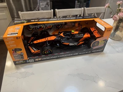 MAISTO 1:10 FORMULA 1 MCLAREN RC CAR LANDO NORRIS #4 & BURAGO 1:24 #4 CAR BUNDLE - Image 1 of 4
