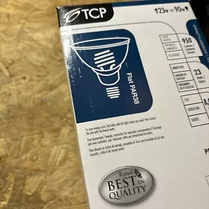 (CASE 12) NEW TCP 90W Equivalent PAR38 Med Base Fluorescent Light Bulbs - Picture 1 of 2