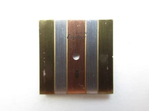 Must de Cartier tricolor original reloj suizo esfera 20,4 x 20,9 mm - seminuevo - Imagen 1 de 4