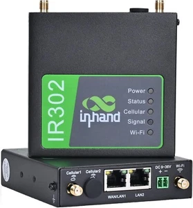 InHand Networks Industriale LTE 4G VPN Router CAT4 Wi-Fi Modem IO Porte Unlocked - Foto 1 di 11