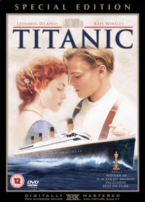 Titanic DVD (2005) Leonardo DiCaprio, Cameron (DIR) cert 12 2 discs Great Value - Image 1 of 2