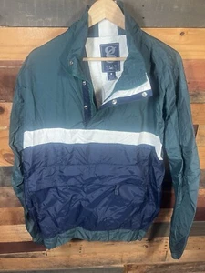 Vintage 90s Retro Multi Colored Windbreaker Jacket Retro Large GEAR For Sports - Picture 1 of 9