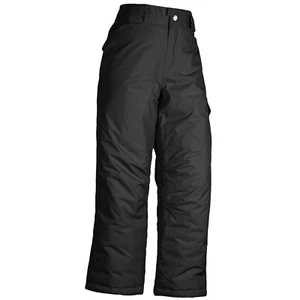 White Sierra Girls Cruiser Insulated Snow pants Ski Black Youth XS New - Picture 1 of 3