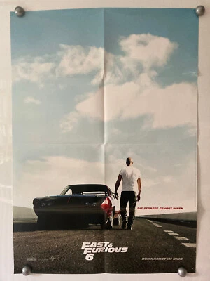 Filmposter * Kinoplakat * A1 * Fast & Furious 6 * 2013 * Teaser * Vin Diesel - Bild 1 von 4