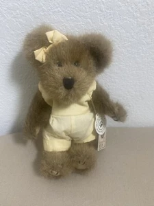 Boyds Bears Clementine Mccoy Peluche #919808 Oso Marrón Amarillo Traje de Sol Etiquetas Nuevo con Etiquetas - Imagen 1 de 4