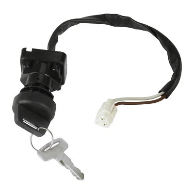 Ignition Switch Key for Kawasaki KVF300 Prairie 300 2x4 2000 2001 2002 - Image 1 of 4