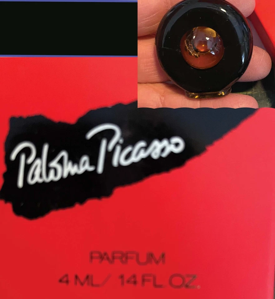 Paloma Picasso Mini Perfume .17oz Rare Find - Image 1 of 1