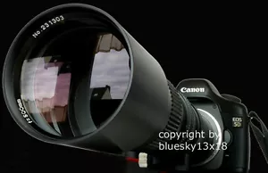 Super Tele 500/1000mm para Pentax k-X K-7 K M L-R K-5 K10d K20d K100d K110d - Imagen 1 de 1