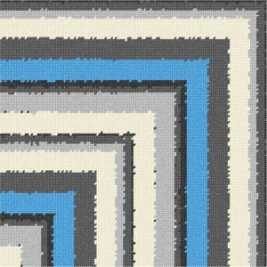 Kit de 1 aguja o lienzo de colección grises a rayas (arte/arte de pared) - Imagen 1 de 2