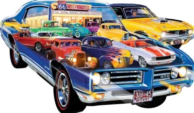 MasterPieces Road Trippin' - Hot Rod 1000 Piece Jigsaw Puzzle - Image 1 of 4