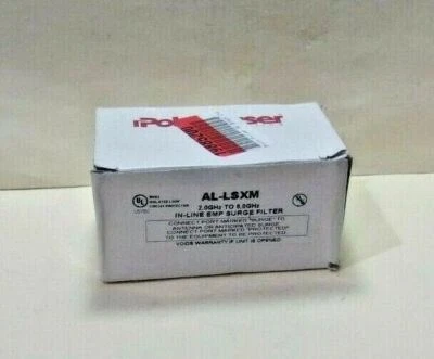 PolyPhaser AL-LSXM 2.0GHz TO 6.0GHz In Line EMP Surge Filter - New