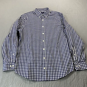Charles Tyrwhitt Shirt Mens Medium Blue White Extra Slim Fit Button Up Casual * - Picture 1 of 11