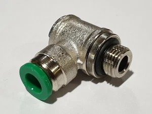 Olab Single Push In Banjo Fittings 4mm 5mm 6mm 8mm 10mm 12mm M5 1/8" 1/4" BSP - Picture 1 of 2