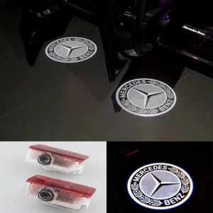 For Mercedes-Benz A B E ML Class Ghost Door Courtesy HD Shadow Laser LED Lights - Picture 1 of 3