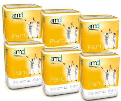 AMD Pant's - Inkontinenz Einwegslip - (EXTRA) Größe Medium (M)