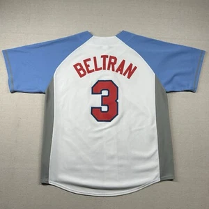 MLB Carlos Beltran Baseball Jersey Mens XL Cardinals #3 Genuine Merchandise - Picture 1 of 12