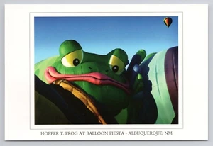 2008 Hopper T Frosch Heißluftballon Fiesta Albuquerque New Mexico Farbpostkarte - Bild 1 von 2