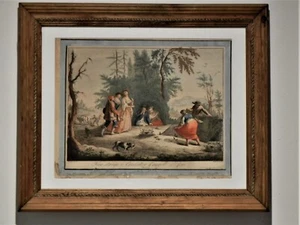 Cecchi, Giuseppe Zocchi Giovanni Battista KUNST UM 1775 STICH - Bild 1 von 10