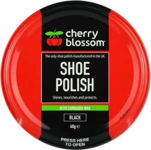 Cherry Blossom Black Shoe Polish, 40g - Picture 1 of 1