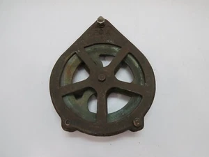 Kolstrand 6 inch Bronze Pulley Block Long line Gurdie (C4B771B) - Picture 1 of 6