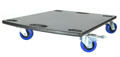 ADAM HALL Transportroller GR-2 Rollbrett 80 mm gebremste Lenkrollen 63 x 48 cm - Bild 1 von 4