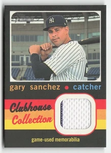 2020 Topps Heritage #CCR-GS Gary Sanchez Clubhouse Collection Relics - Picture 1 of 2
