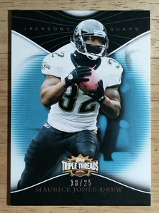Topps Triple Threads Sapphire #52 2009 Maurice Jones-Drew - Imagen 1 de 2