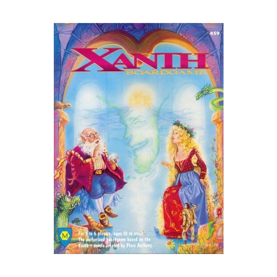 Vintage Xanth The Boardgame Mayfair Games Fantasy Piers Anthony