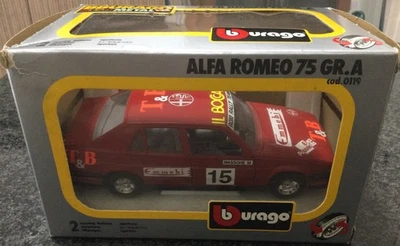 Bburago ALFA ROMEO 75 Gr.A, (SPONSOR DI FANTASIA) Scala 1/24, Mint Box - Immagine 1 di 4