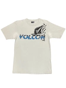 Vintage Volcom Stone Skateboard T Shirt Mens Small White Y2K Punk Emo Skater - Picture 1 of 7