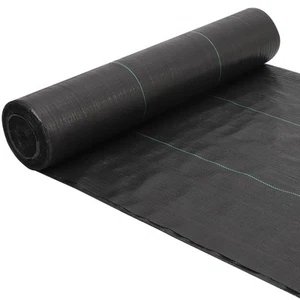 5FTx330FT Weed Barrier Landscape Fabric, 3.2OZ Heavy Duty Woven PP Geotextile... - Picture 1 of 7