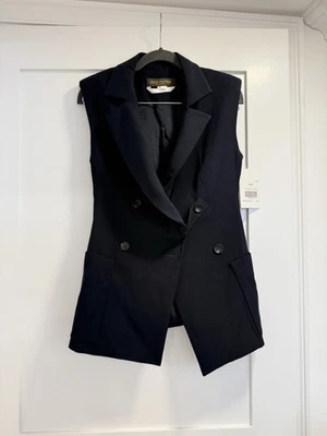 NUEVO CON ETIQUETAS Louis Vuitton LV Mujer’s Blazer Chaqueta Traje Azul Marino Talla 36 S M Foto 1 de 4