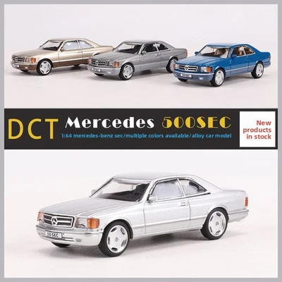  Mercedes-Benz 500SEC escala 1:64 diecast modelo coche coleccionable miniatura regalo Foto 1 de 4