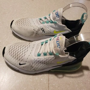Nike Air Max 270 Damen Running Größe 5Y Grün Gelb - Bild 1 von 8