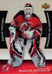 2005-06 McDonald's Upper Deck Goalie Factory #GF3 Martin Brodeur - Picture 1 of 2