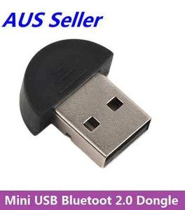 Mini Bluetooth 2.0 USB Wireless Dongle Adapter For PC Laptop 3Mbps Speed - Picture 1 of 3