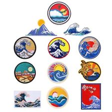 12Pc  Off  Patch Embroidered Applique Badge Iron on Sew on Emblem2804
