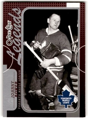 Johnny Bower 2008-09 O-Pee-Chee Legends #566 Toronto Maple Leafs - Image 1 of 2