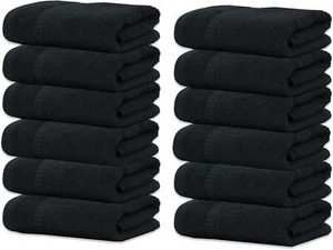 100% Cotton Washcloths 13x13 Inch Absorbent , Body Care, Ultra Soft and Reusable - Picture 1 of 37