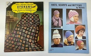 Hats, Scarfs and Mittens Knit Book And Afghans To Knit Or Crochet book pp - Picture 1 of 2