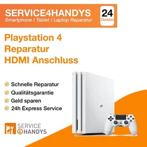 Reparatur - Playstation 4 PS4 HDMI Buchse Port inkl. Reinigung - Rückversand 24h - Bild 1 von 1