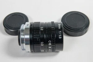 8mm TV Objektiv 1:1.3 Made in Japan sehr gepflegt & getestet - Bild 1 von 3