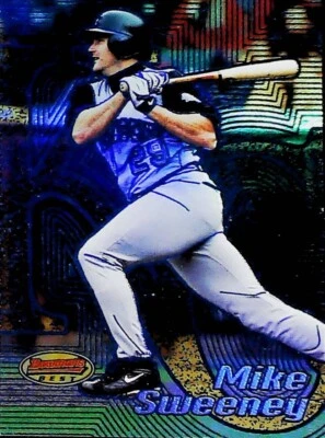 2002 BOWMAN'S BEST #72 MIKE SWEENEY KANSAS CITY ROYALS                 FREE SHIP - Image 1 of 2