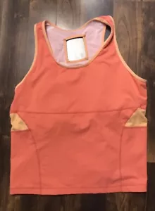 Lands' End Women’s performance Tank XL peach color NWT Mm11 - Picture 1 of 8